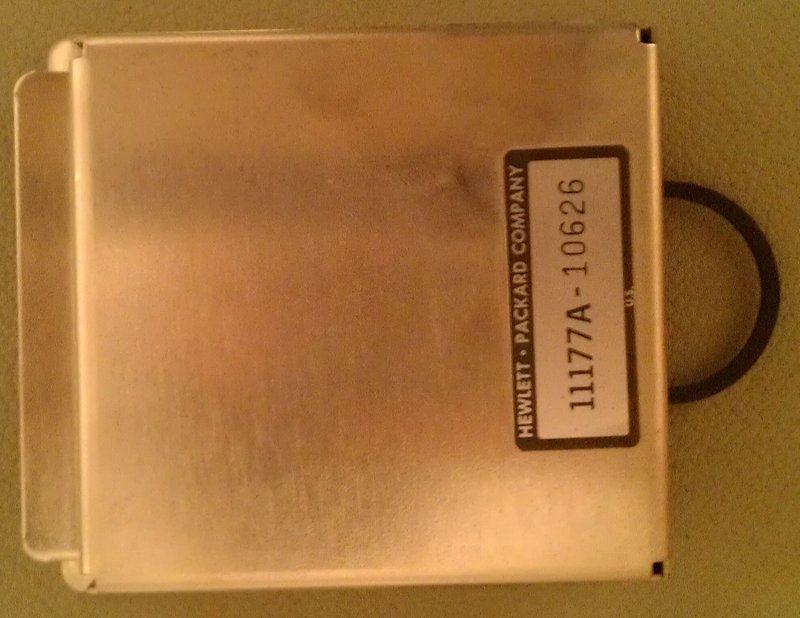 The calibration module - a nice metal box :)