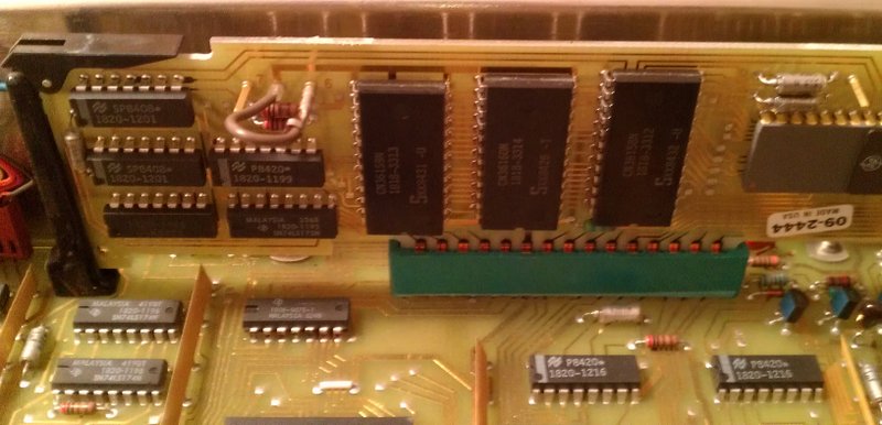 The CPU module itself - Memory (most likely)